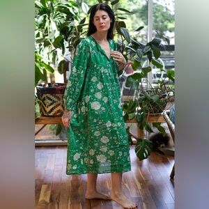 Matta NY Hamsa garden dress in holly size XS